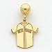14K New York Yankees Jersey Ball Post Earrings