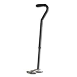 Lifetime Products Lifetime Tru-Motion Walking Cane # 1011, Black with Silver base, Black/Silver, 1011