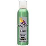 L.A. Looks Mega Hold Gel2Mousse Can for Soft and Healthy Hair - 7.5 Oz