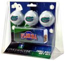Florida Gators 3 Ball Gift Pack/Hat Clip