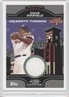 2005 Topps Celebrity Threads Jersey Relics #DW - Dave Winfield