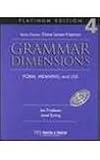 Grammar dimensions. 4, Teacher's edition