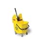 Rubbermaid-Yellow Prolite Mop Bucket And Wringer Combo (9A50YL) Category: Bucket Wringers