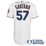 New York Mets Authentic Johan Santana Home Cool Base Jersey