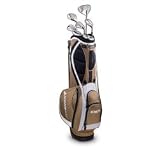 Adams Lady A7 OS 7-Piece Full Set in Standard Length Bronze : right, (Free Stand Bag)