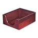 Advantus 08213 Genuine Oak Stackable Desk Tray, Letter, Double Deep, 5h, Mahogany Finish