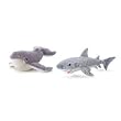 Plush Ahab Gray Whale Mini Flopsie 8"