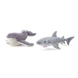 Plush Ahab Gray Whale Mini Flopsie 8"