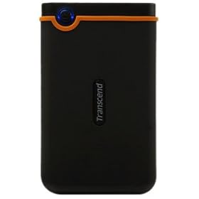 Transcend StoreJet 25 Mobile Anti-Shock 500 GB USB 2.0 Portable Hard Drive TS500GSJ25M