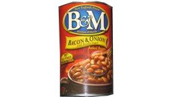 B&M Baked Beans Bacon & Onions 28 oz 12 count by B&G Foods