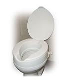 Raised Toilet Seat with/without Lid - Without Lid, 2