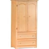 Manhattan Armoire (Natural Maple) - Atlantic 71905