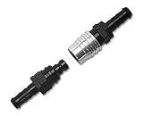 Qwik Release 25000 Series 37deg. An Male Socket -10 AN Valved