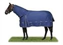 Check-Tech Full Neck Heavy Turnout-Navy - 5'9"