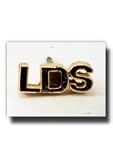 LDS Block Tie Tack (Gold) - Gold Color LDS Lapel Pin - Mormon Clothing Accessory - LDS Jewelry - Wear to Church - Great Gift - Religious and for Anyone - Wonderful for Neck Ties and Clothing