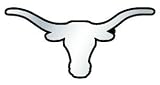 Texas Longhorns Silver Longhorn Auto Emblem