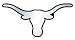 Texas Longhorns Silver Longhorn Auto Emblem
