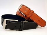 ＳＥＶ　レザーベルト　ＢＬＡＣＫの画像