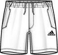  Adidas Competition Short HW10 Hosen kurz 