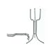 Kitchen & Housewares : Folding Stand for Wine Bucket (FBS-28) Category: Bar Stands