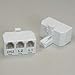 RJ11 6P4C Line Splitter, Line1/Line2/Line1+Line2