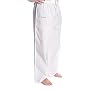 Men's Cotton Workout Pants (Off White) - Small
