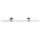 Alno A8350-18-PC Contemporary Glass Bathroom Shelf