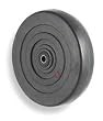 Industrial Grade 2RYW4 Caster Wheel, 3 In, Rubber, 100 Lb Cap