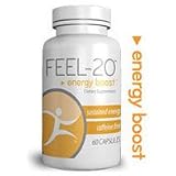Feel-20 Energy Boost - Enjoy every moment of a mature, active lifestyle. Feel-20 Energy Boost combines the benefits of sustained increase in energy and a caffeine free boost when you most need it.