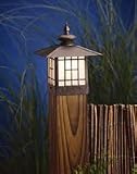 Bronze Finish Mission Post Landscape Light