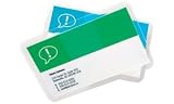 Electronics : Rexel Acco Credit Card Size Laminating Pouches (54mmx86mm) Ref 41608E [Pack 50]