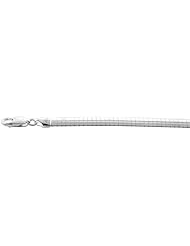 Sterling Silver 6 mm Omega Necklace Italian Nickel Free 1/4 inch wide, sizes 7 - 20 inch