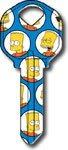The Simpsons Bart Schlage SC1 House Key