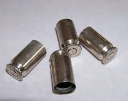 44 Magnum Chrome Bulllet Casing Valve Caps