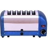 Dualit 6 Slice Vario Toaster. Colour: Canary Metallic Blue.  from Catering Store Direct Ltd