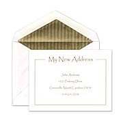 New Address Flat Card Moving Announcements
