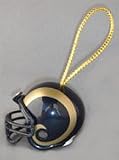 Official NFL National Football League Licensed Team Helmet Christmas Tree Ornaments - St. Louis Rams