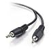 Cables To Go M/M Stereo Audio Cable (50 Feet, Black) 40416