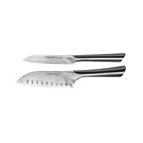 Calphalon Katana Series VG-1 Japanese Steel Asian 41 2 parer and 5santoku 2pc. Set by Calphalon