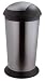 Leifheit 75112 Large Bin stainless steel, swinger 12 gallons