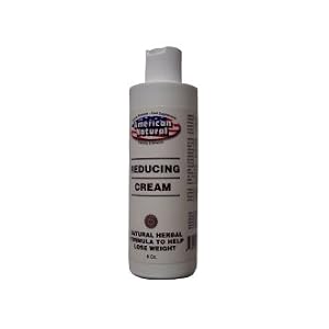 American Natural Reducing Cream 8 oz Natural Fat Burner Weight Loss