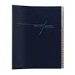 Deluxe Expandable File, 1-31/Jan-Dec Index, Letter Size, Pressboard, Navy Blue