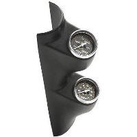 Auto Meter 20694 GaugeWorks Black Dual Pillar