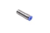 「ノーブランド品」エア作動継手 コネクト フィッティング8mm OD チューブ x 12mm ODプラグ 異径コネクタ(5個入）