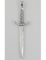 Athenas Sword Pendant in Sterling Silver...Jewelry Made in America