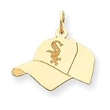 14K Chicago White Sox Lrg Cap Charm