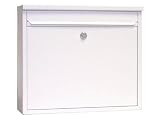 Outdoor Living : Sterlng Mb02 Lge Classic Post Box Rect Wte