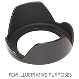 Adorama 77mm Wide Angle Digital Lens Hood - Petal Shaped