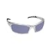 SAS Safety GTR Safety Glasses with Silver Frame with Ice Mirror Lens in Clamshell Packaging