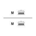Belkin 30ft CAT5E Black Patch Cord Snagless